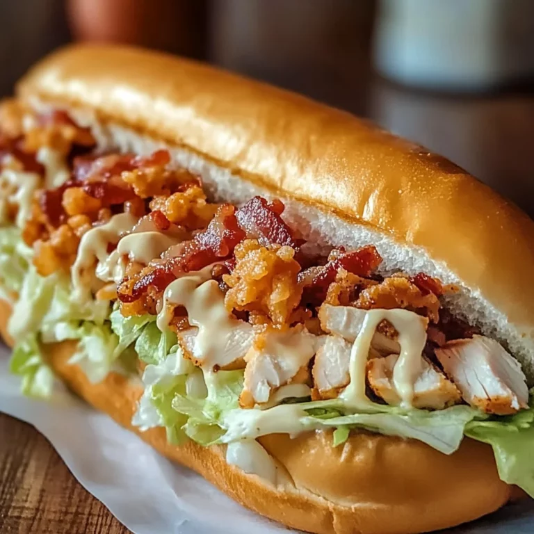 Chopped Chicken Bacon Ranch Sub: An Amazing Ultimate Recipe