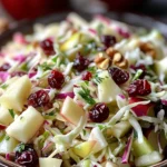 Cranberry Apple Coleslaw: A Delicious & Healthy Recipe