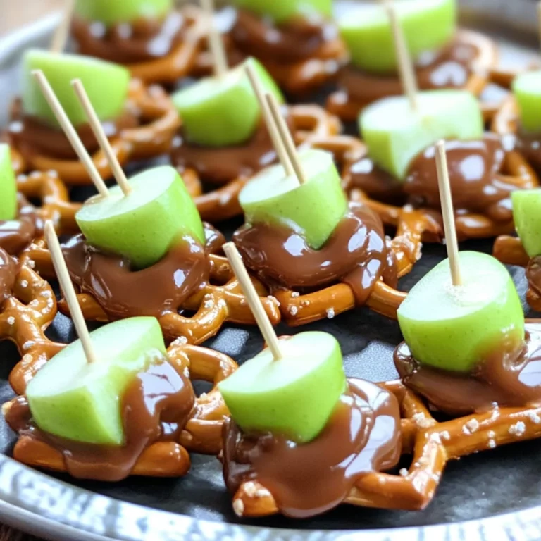 Easy Caramel Apple Bites