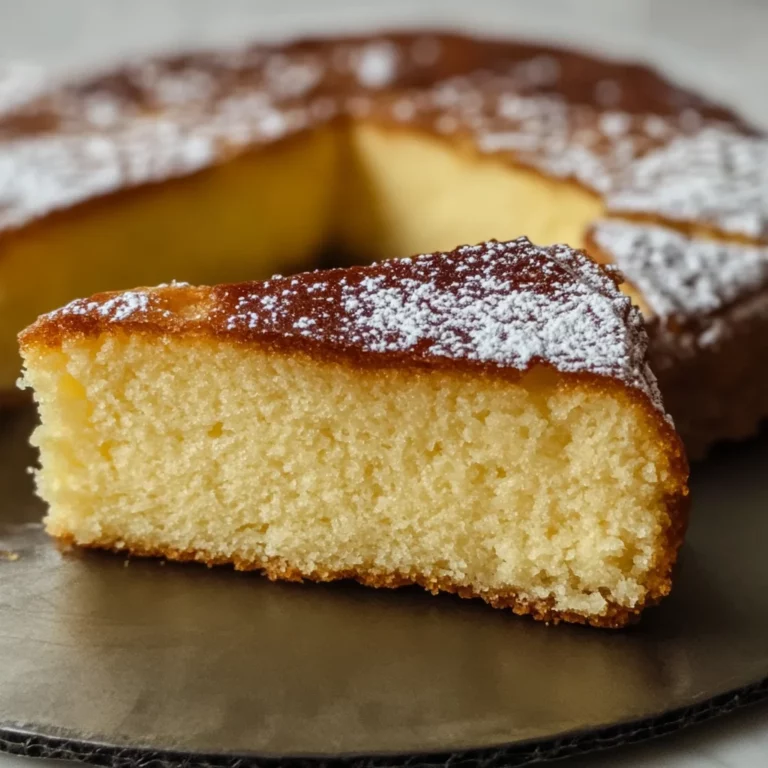 MIGLIACCIO: RICOTTA AND SEMOLINA CAKE