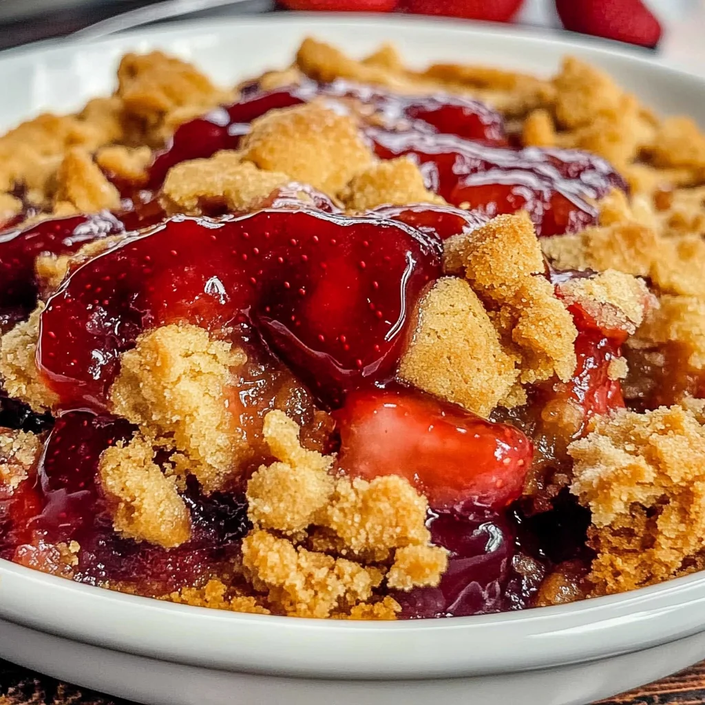 Peanut Butter and Jelly Cobbler