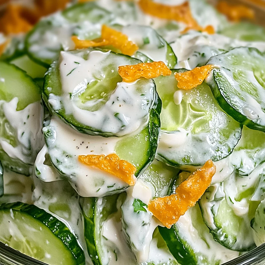 Refreshing Cucumber Ranch Crack Salad Recipe