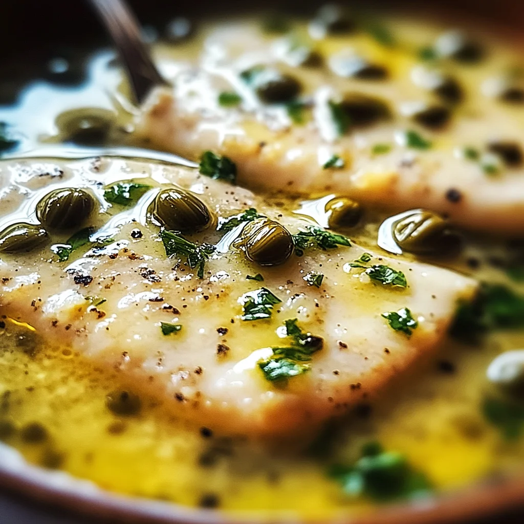 Simple Lemon Caper Sauce