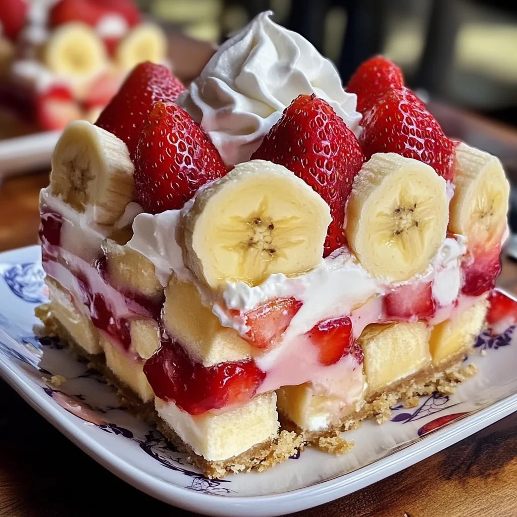 Strawberry Banana Pudding Dream