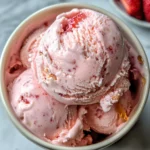 Strawberry Coconut Ice Cream