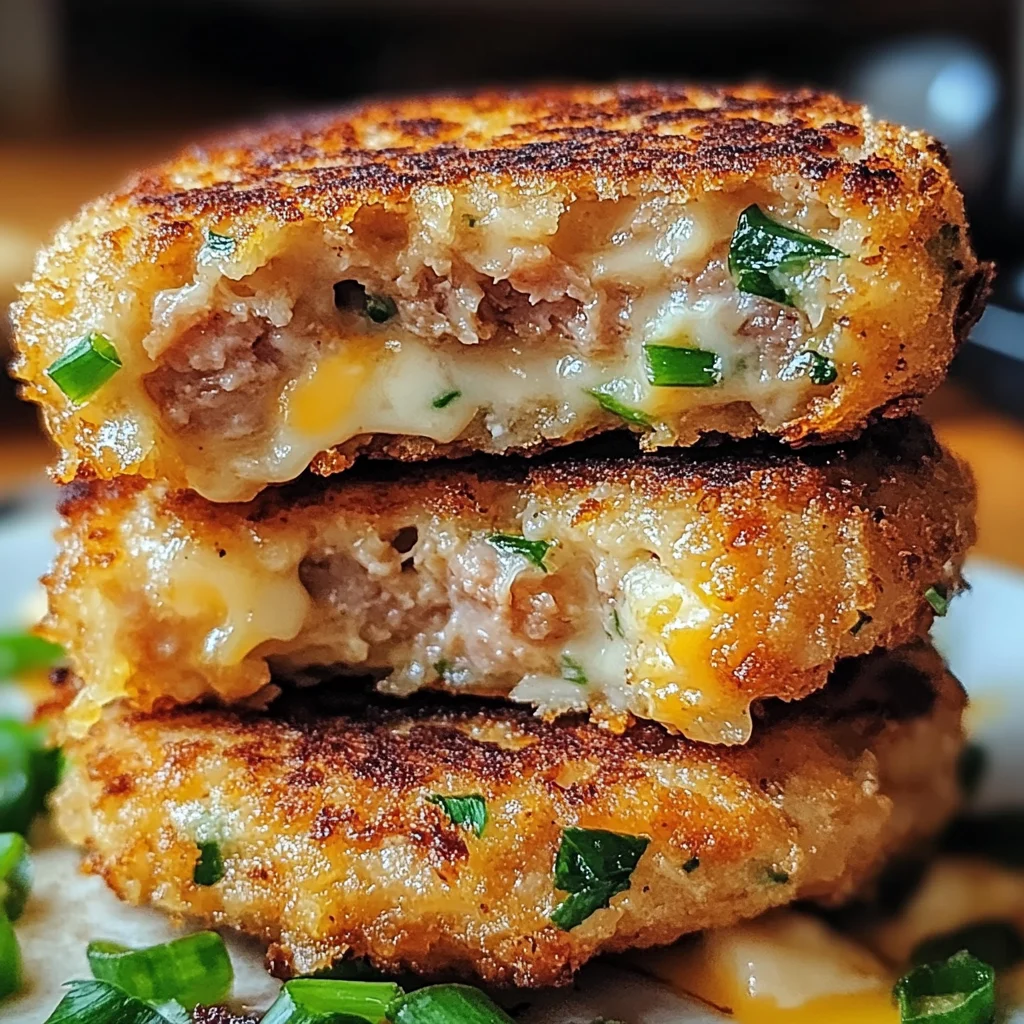 Tuna Melt Patties Recipe