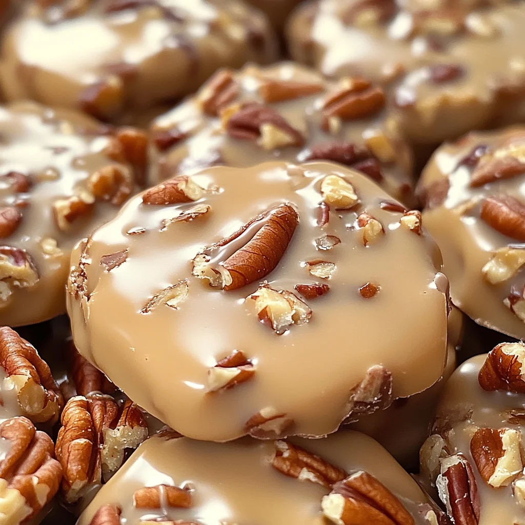 Vanilla Pecan Pralines