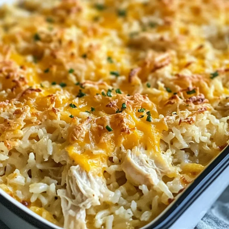 4 Million Dollar Chicken Rice-A-Roni Casserole