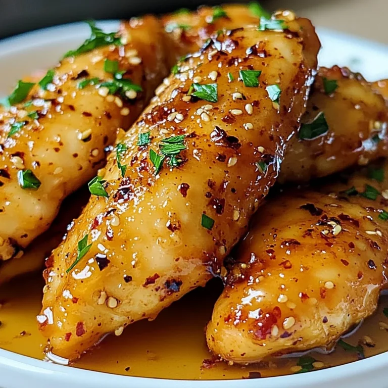 Air Fryer Honey Butter Garlic Chicken Tenders