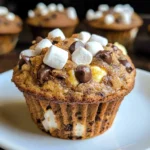 Banana S’mores Muffins