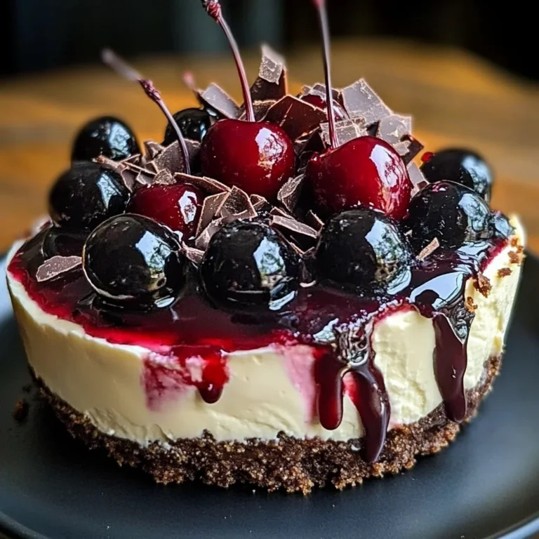 Bourbon Biscuit Cherry Cheesecake Tart