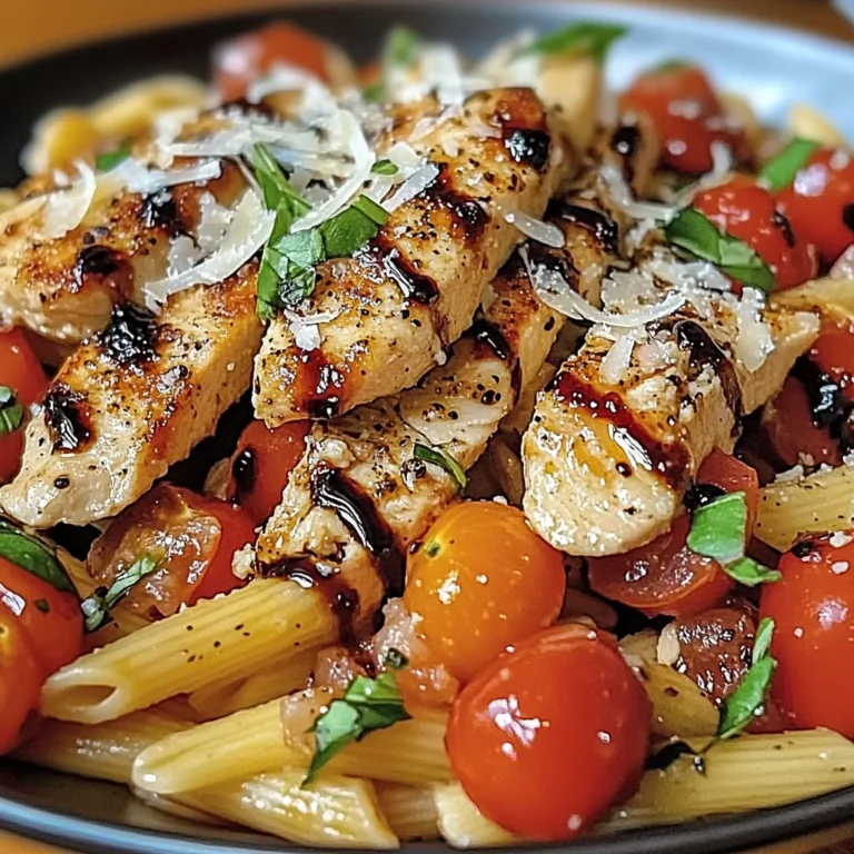Bruschetta Chicken Pasta
