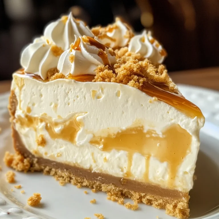 Butterbeer cheesecake
