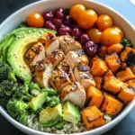 Chicken & Sweet Potato Buddha Bowl