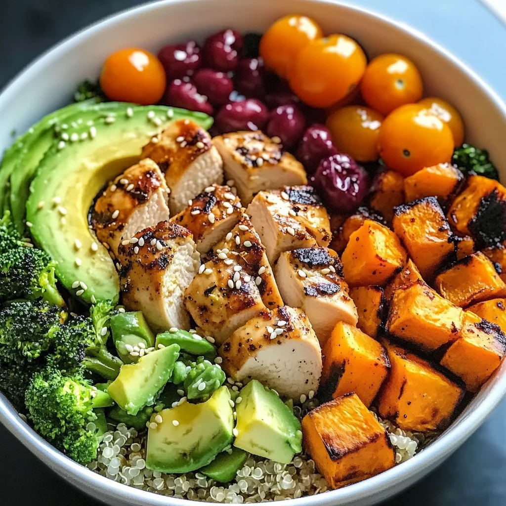 Chicken & Sweet Potato Buddha Bowl