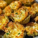 Crispy Parmesan Artichoke Hearts