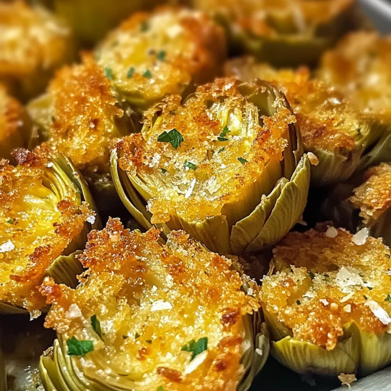 Crispy Parmesan Artichoke Hearts