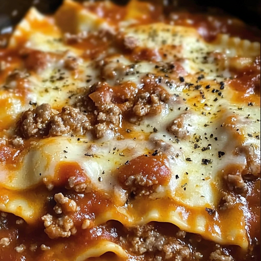 Crockpot Ravioli Lasagna: A Hands-Off, Flavor-Packed Comfort Food Masterpiece