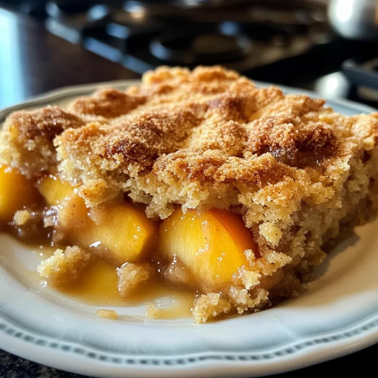Divine Brown Butter Peach Cobbler: 5-Ingredient Magic
