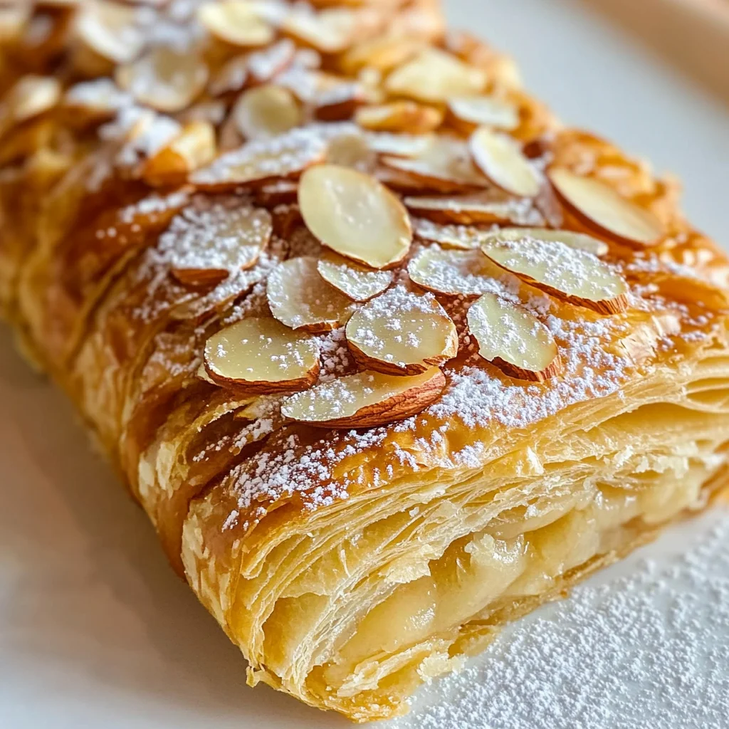 Flaky Sweet Almond Pastry