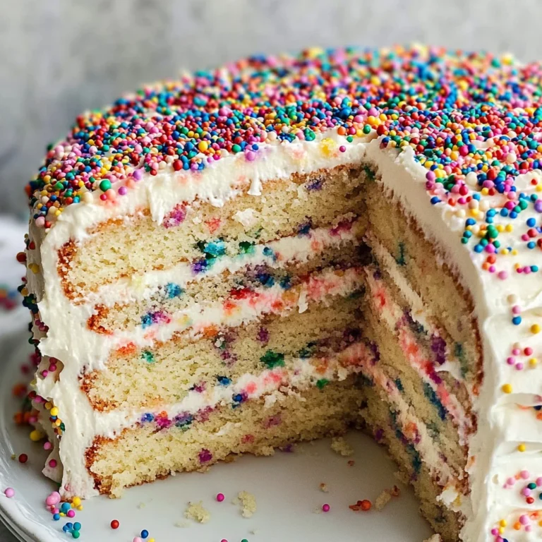 Funfetti Cake Recipe