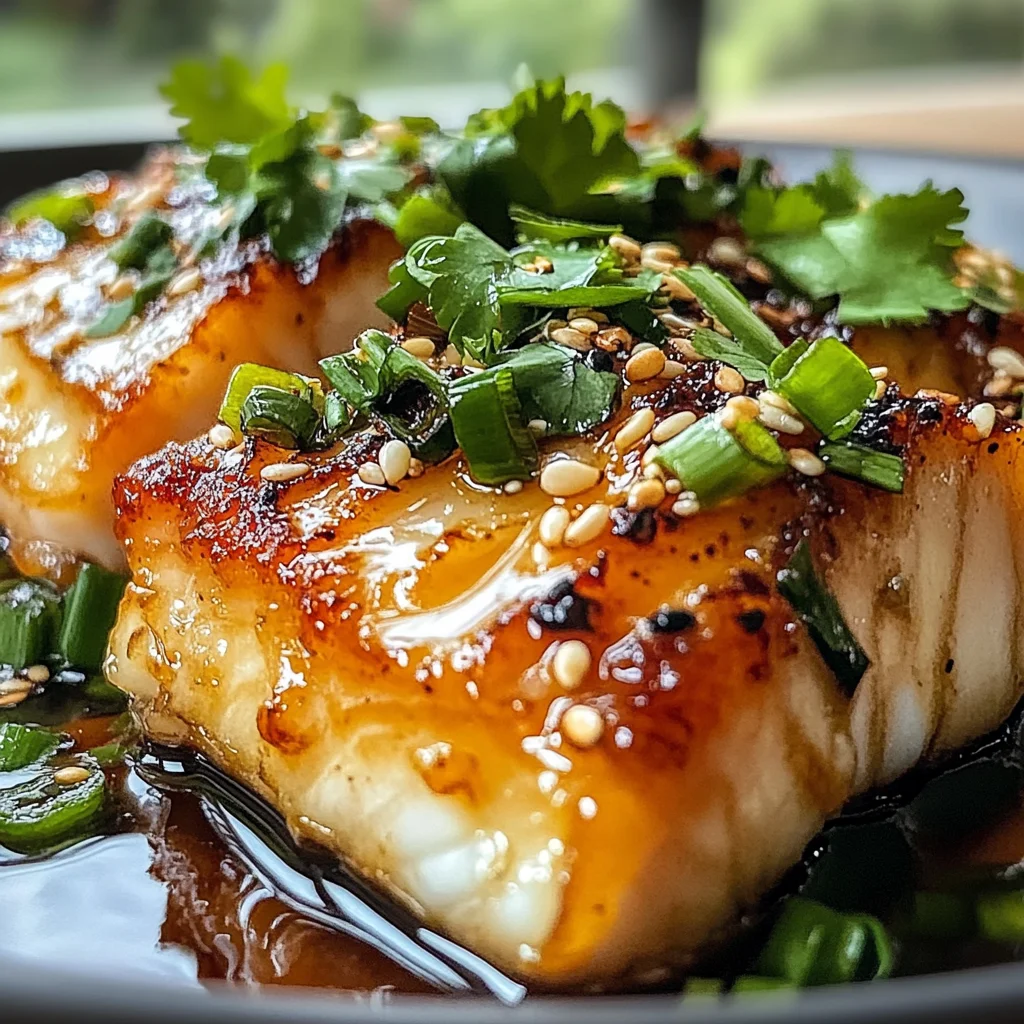 Ginger Soy Glazed Cod: A Flavorful and Healthy Seafood Dish