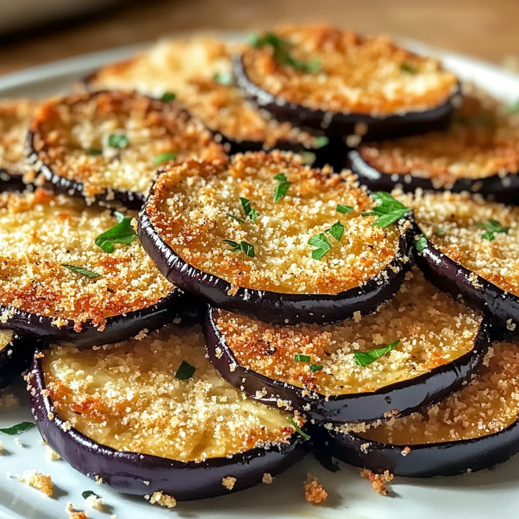 Impossibly Crispy Baked Eggplant