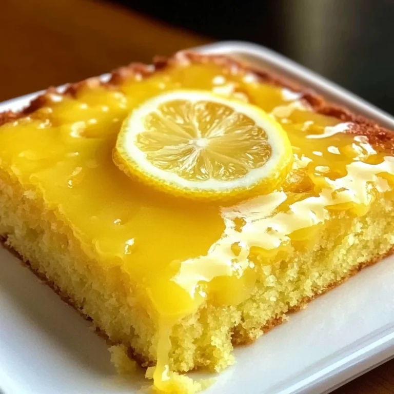 Lemon Cake to Die For