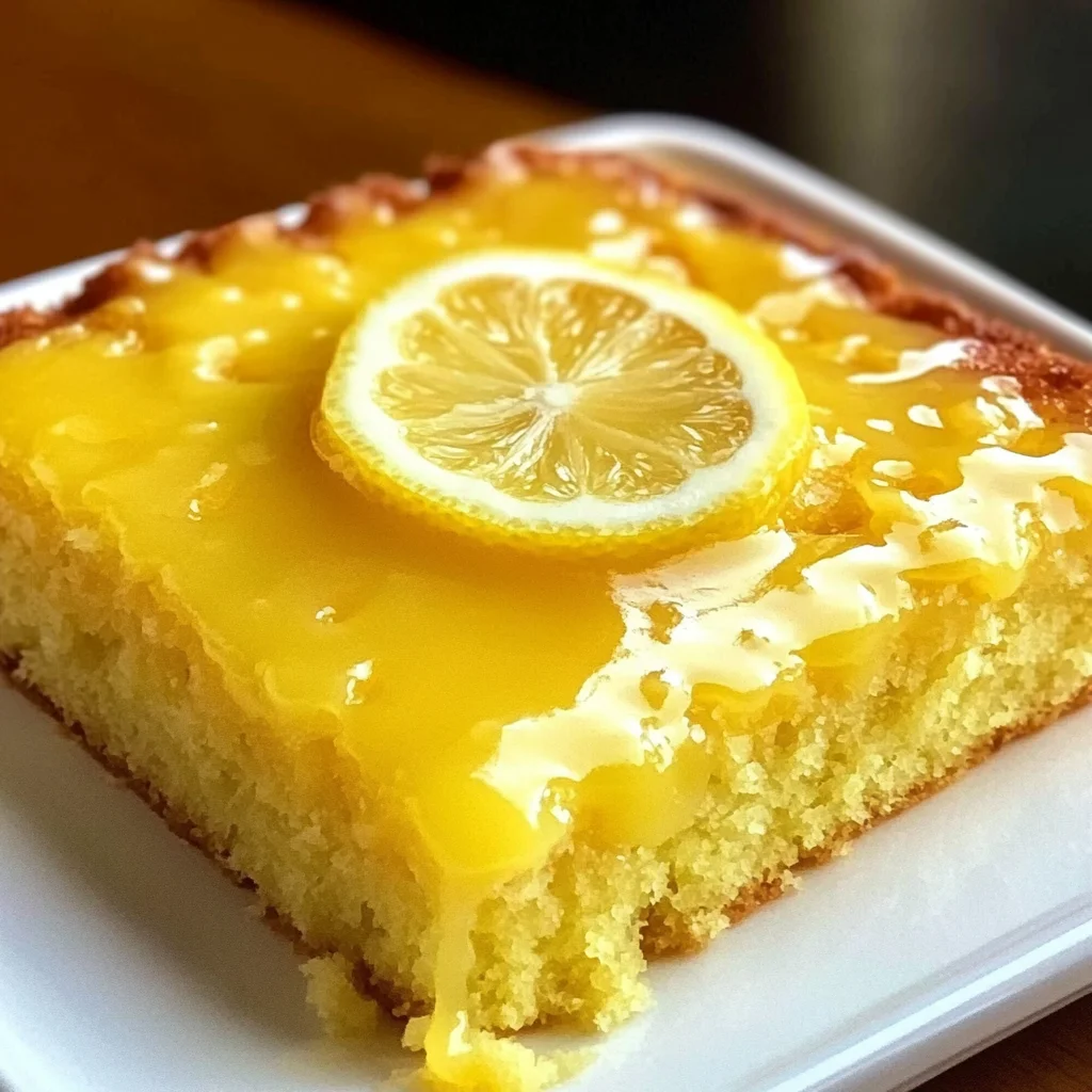 Lemon Cake to Die For