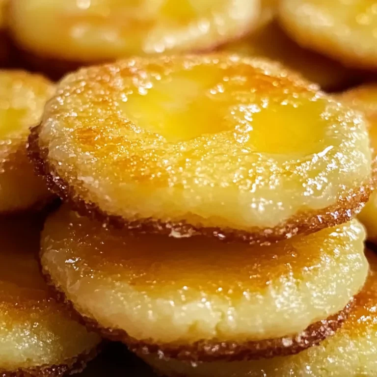 Lemon Curd Crème Brûlée Cookies - Tangy & Sweet Treat