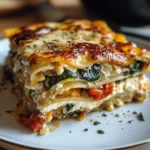 Loaded Veggie White Lasagna