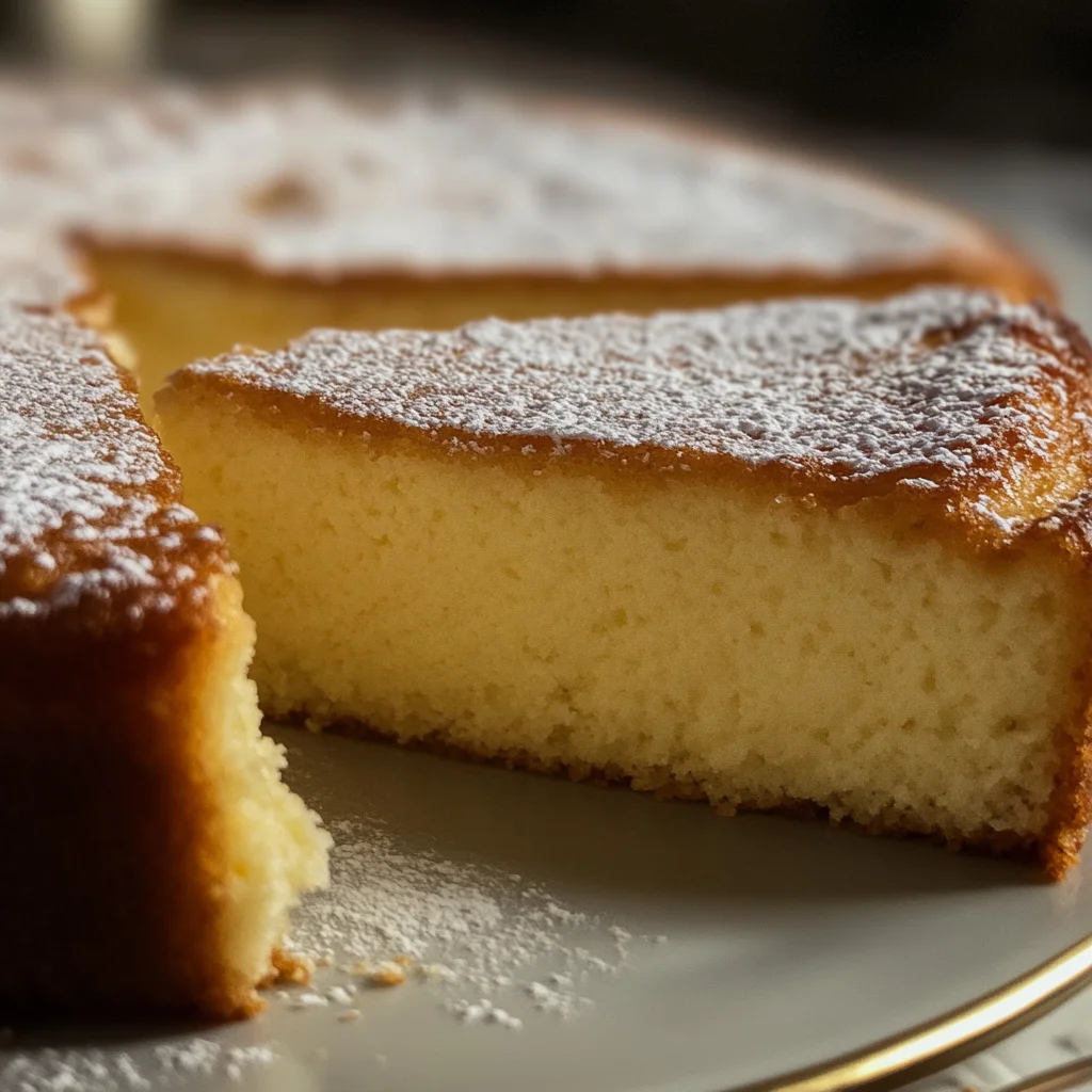 MIGLIACCIO: RICOTTA AND SEMOLINA CAKE