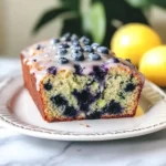 Moist Blueberry Zucchini Bread with a Lemon Glaze - Alrightwithme