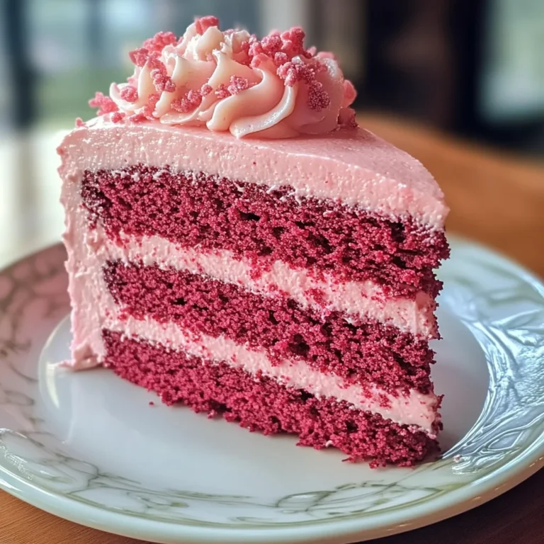 Mother's Day Pink Velvet Cake