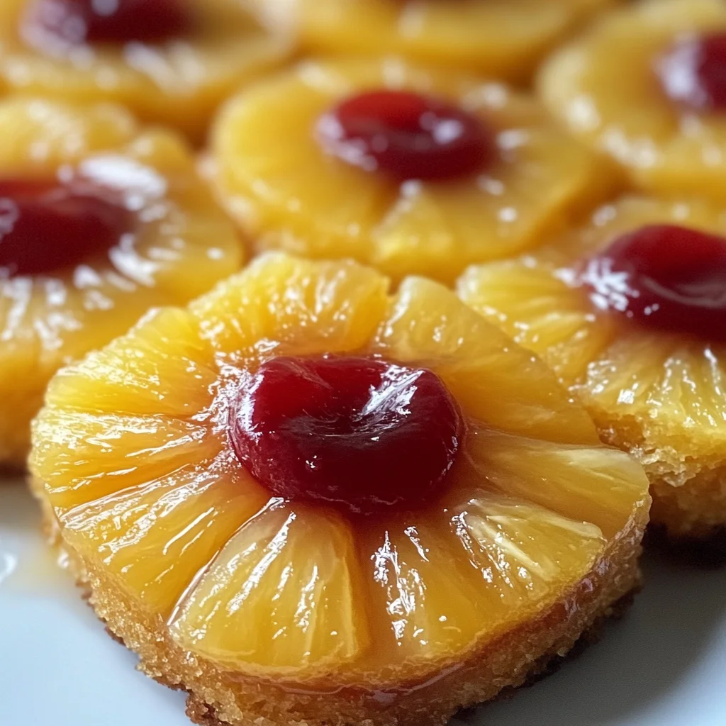 Pineapple Upside-Down Sugar Cookies