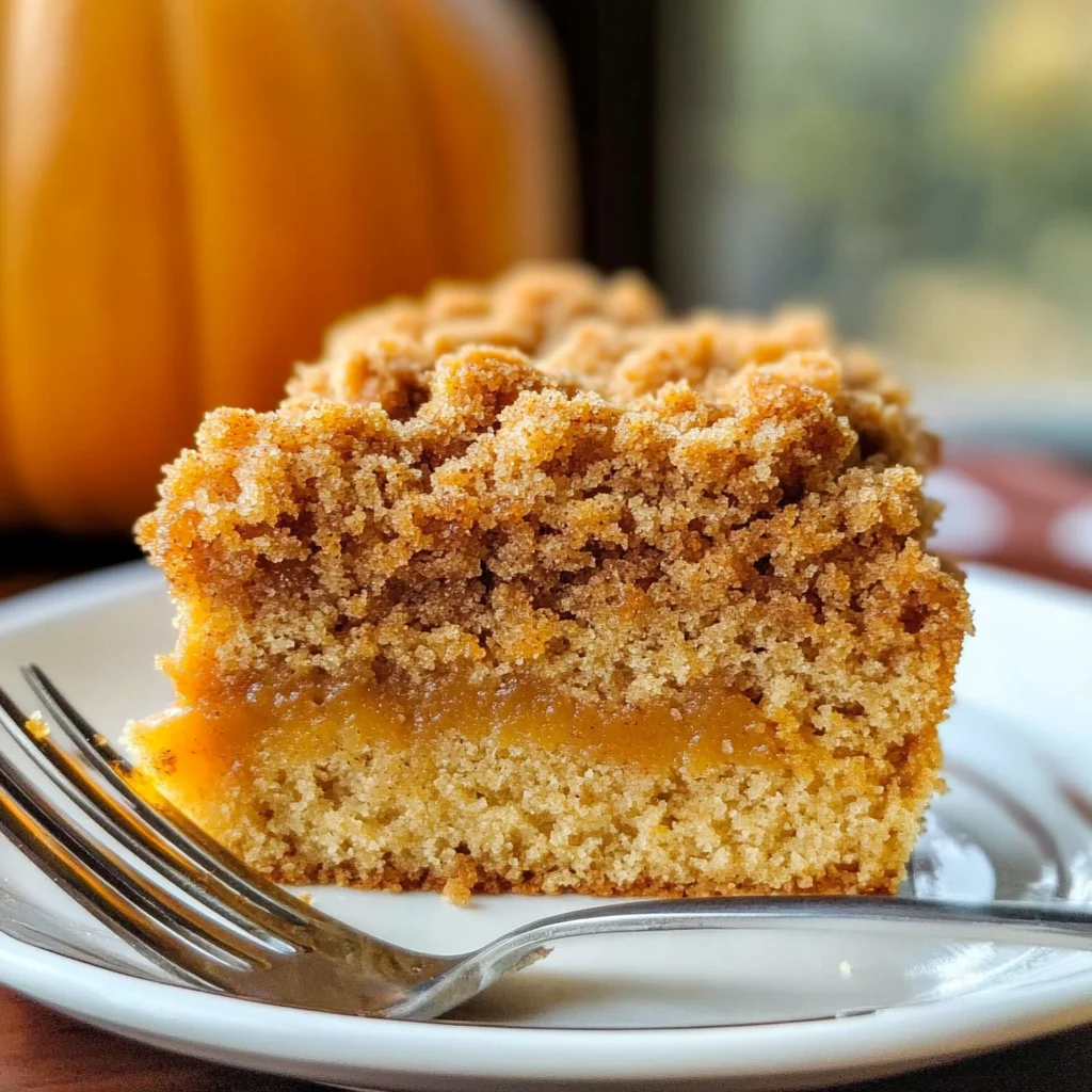 Pumpkin Spice Crumb Cake