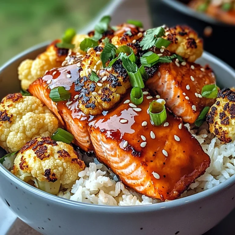 Sriracha Honey Salmon Bowls