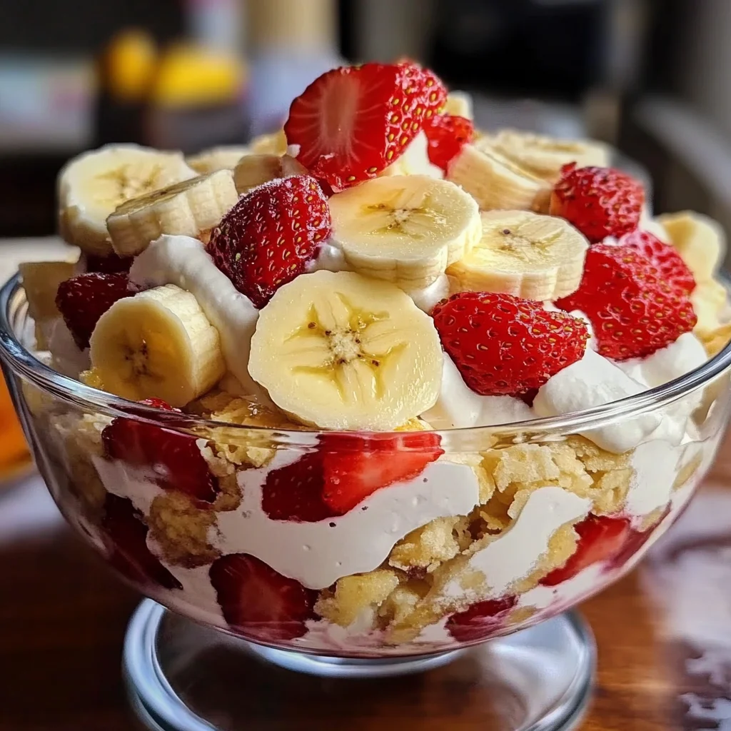 Strawberry Banana Pudding Dream