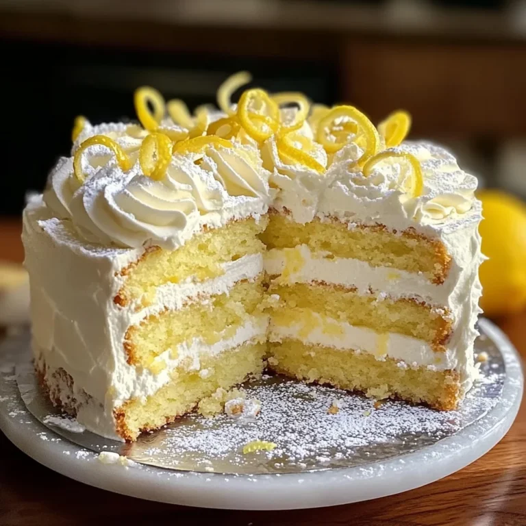 Top 1 Italian Lemon Cream Cake : Irresistible and Luscious