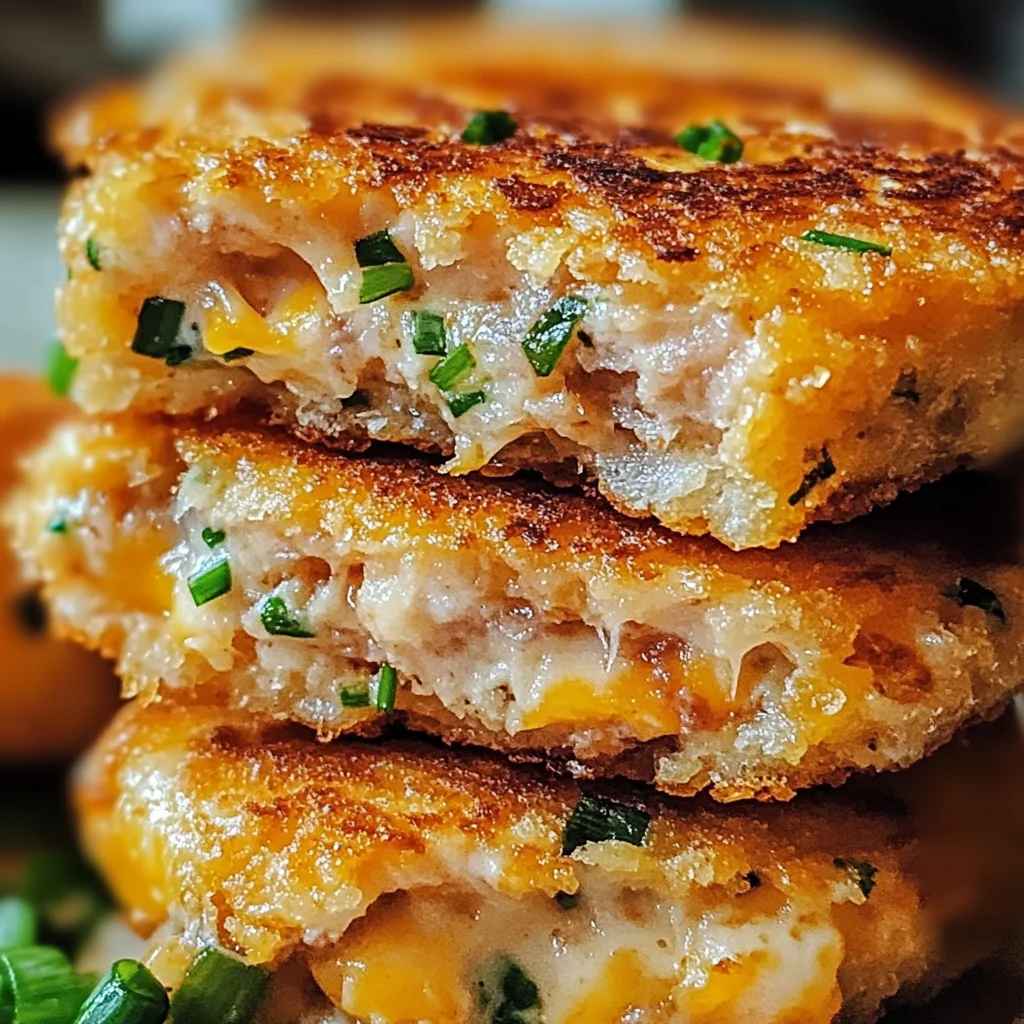 Tuna Melt Patties Recipe