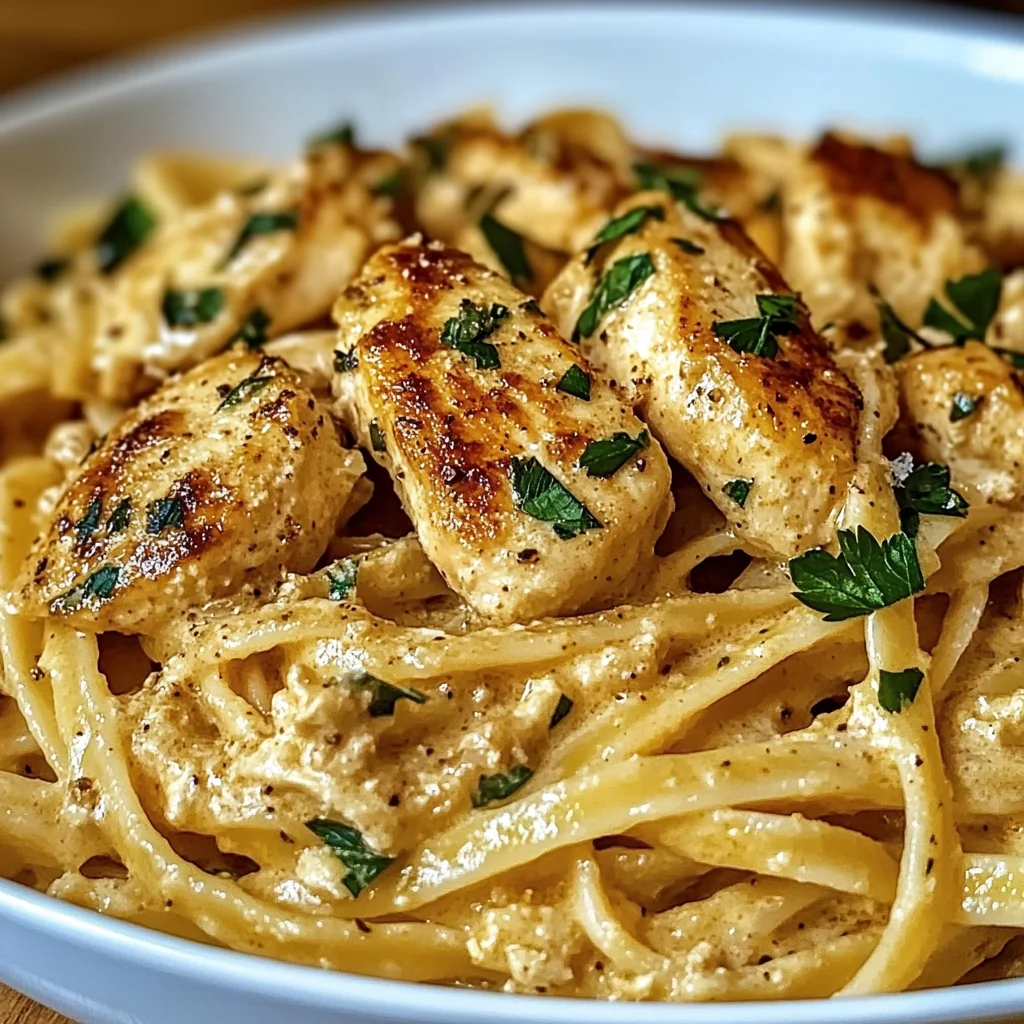 the best Cowboy Butter Chicken Linguine