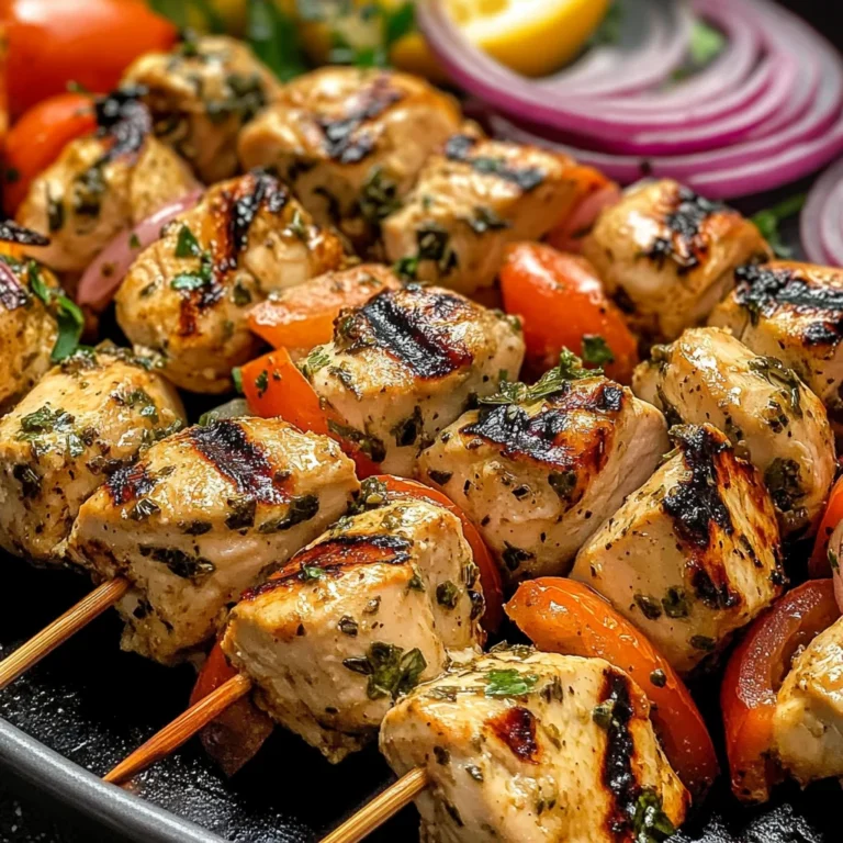 Authentic Greek Chicken Souvlaki Recipe