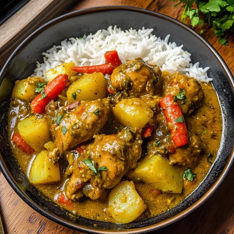 Authentic Jamaican Curry Chicken