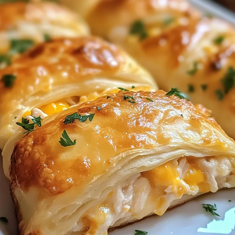 Cheesy Chicken Crescent Rolls: A Must-Try Comfort Food!