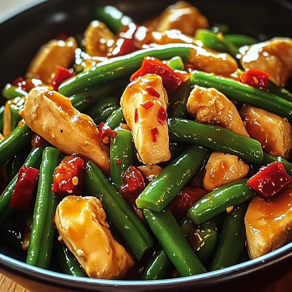 Chicken and Green Bean Stir-Fry: Quick and Delicious Dinner!