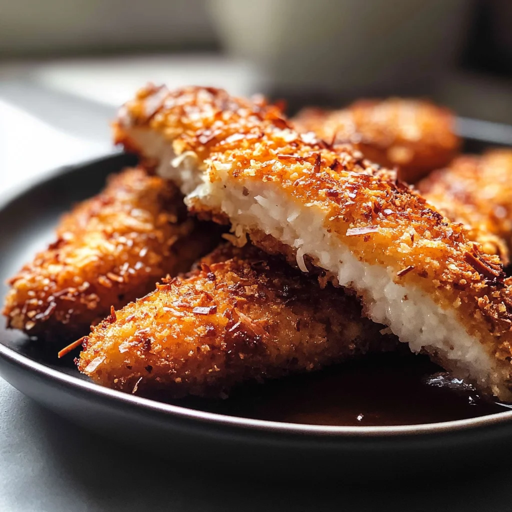 Crispy Coconut Chicken Tenders
