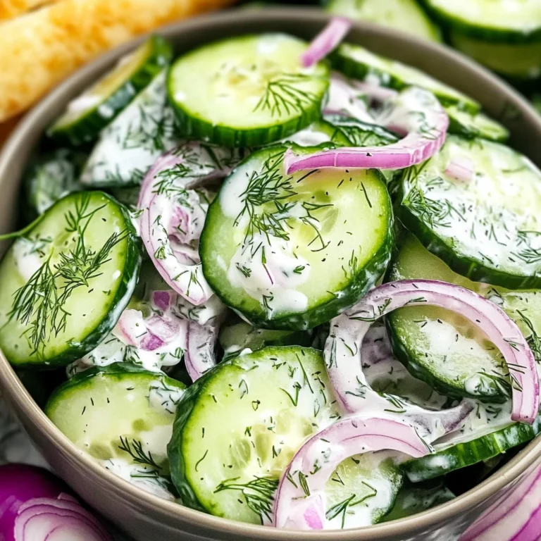 Cucumber Dill Salad