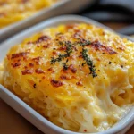 Healthy Spaghetti Squash Au Gratin
