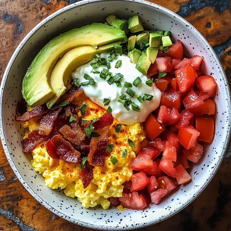 High Protein Breakfast Bowls