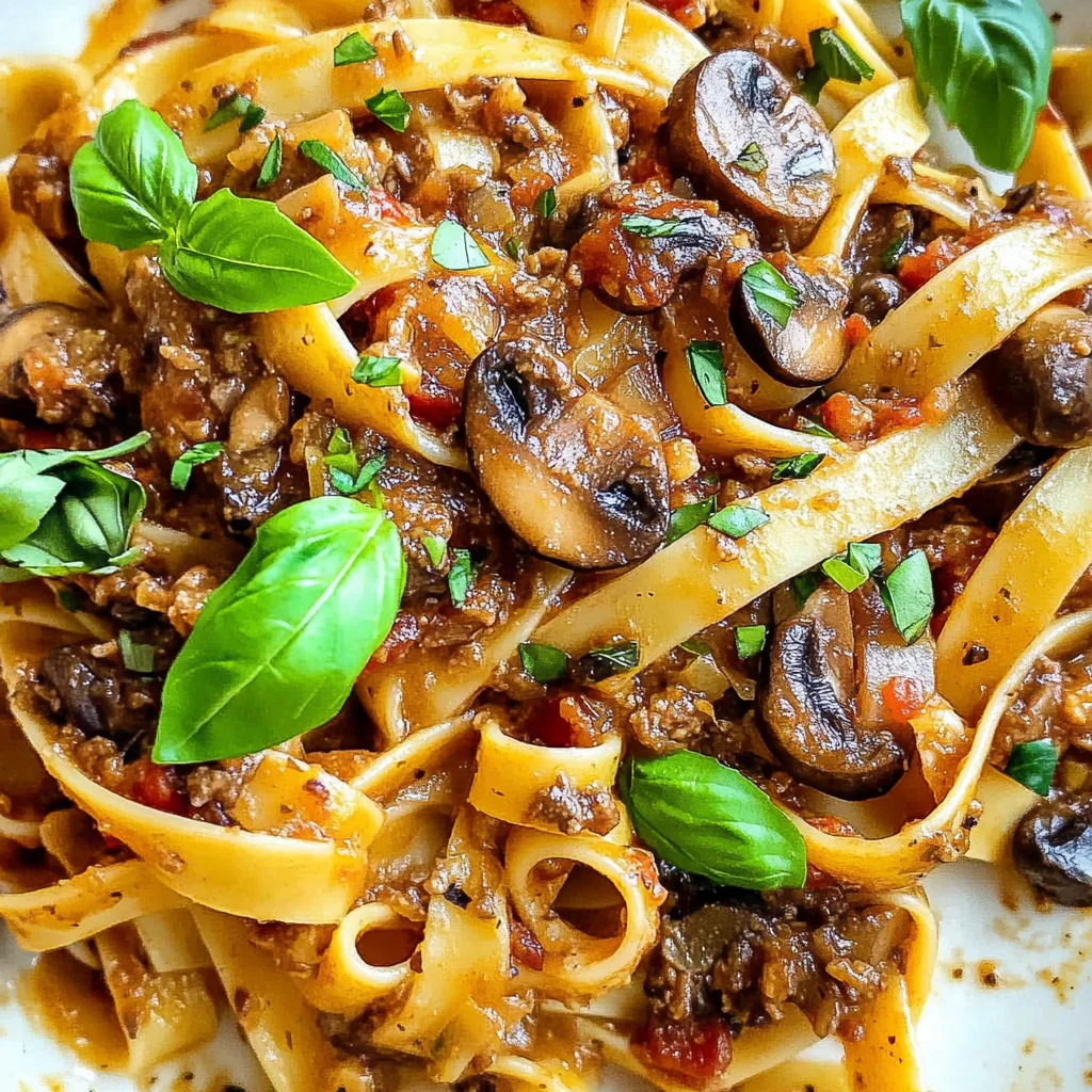 Mushroom Ragu